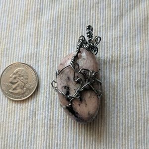 Wrapped Stone Pendant
